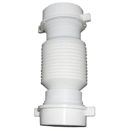 Larsen Supply Co Larsen Supply 03-4355 Flexible Universal Slip Coupling; White - 1.5 in. 660967